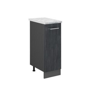 Vicco LÉKÁRNIČKOVÁ SKŘÍŇKA R-Line Černý beton 30 cm PD Mramor obraz