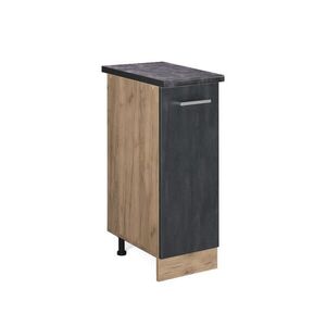 Vicco LÉKÁRNIČKOVÁ SKŘÍŇKA R-Line Černý beton 30 cm PD Antracit obraz