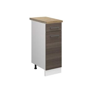 Vicco SPODNÍ SKŘÍŇKA KUCHYŇSKÉ LINKY R-Line Ušlechtilá šedá 30 cm , PD Dub obraz