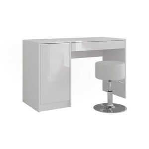 Vicco TOALETNÍ STOLEK Sherry Bílá/bílý vysoký lesk 119.8 cm se stolicí obraz