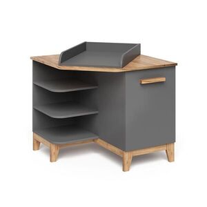 VitaliSpa PŘEBALOVACÍ PULT Malia Grey/Artisan 85 x 85.2 cm s dveřmi obraz
