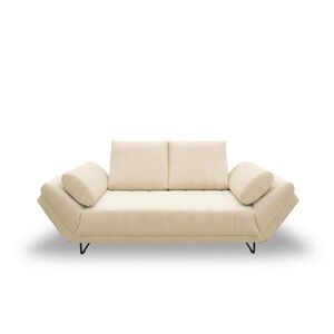 MID.YOU ROZKLÁDACÍ POHOVKA, textil, krémová obraz