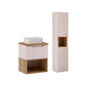Petits-meubles KOUPELNOVÝ NÁBYTEK 50.4cm Riva 2er-Set Kašmír obraz