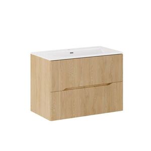 Petits-meubles UMYVADLO 80.2cm Isaline Světlý dub obraz