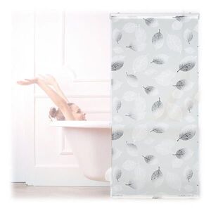 Relaxdays ROLETA černobílý motiv listů 80x240 cm obraz