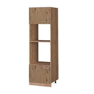 Vicco SKŘÍŇKA NA MIKROVLNNOU TROUBU R-Line Řemeslný dub 60 cm obraz