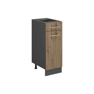 Vicco SPODNÍ SKŘÍŇKA KUCHYŇSKÉ LINKY R-Line Řemeslný dub 30 cm bez pracovní desky obraz