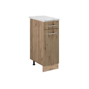 Vicco SPODNÍ SKŘÍŇKA KUCHYŇSKÉ LINKY R-Line Řemeslný dub 30 cm PD Mramor obraz