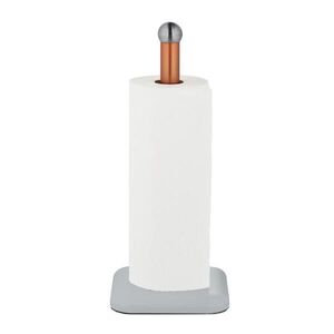 Relaxdays DRŽÁK na kuchyňské utěrky bílá nerez 36 cm obraz