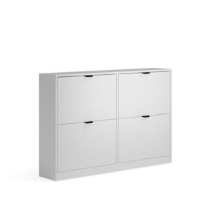 Vicco BOTNÍK NA BOTY Gizmo, Bílá, 115 x 77.6 cm s 2x2 přihrádkami obraz