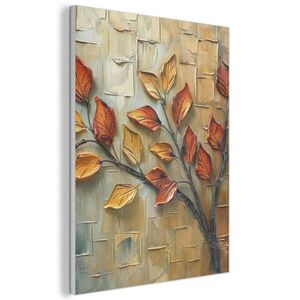 MuchoWow AKUSTICKÝ obraz Strom - abstraktní - příroda - umění 70x100 cm obraz