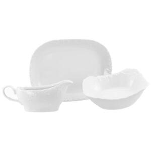 Creatable SERVÍROVACÍ SADA Rokoko weiss 3dílné obraz