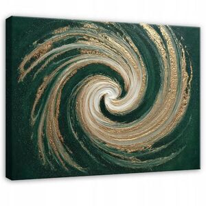 Wallarena OBRAZ na plátně Abstraktní Morceau Green 120x80 cm obraz