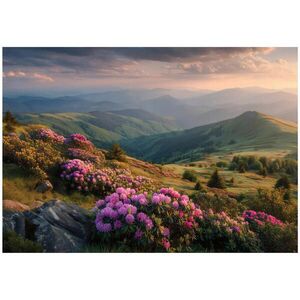 Wallarena FOTOTAPETA Horská krajina Zelená 200x140 cm obraz