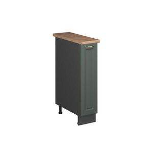 Vicco LÉKÁRNIČKOVÁ SKŘÍŇKA Fame-Line, Zelená zlatá země/Antracit, 20 cm, PD Dub obraz