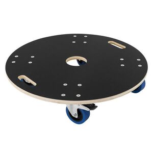PŘEPRAVNÍ VOZÍK kulatý Ø67x14, 5 cm nosnost 800 kg obraz