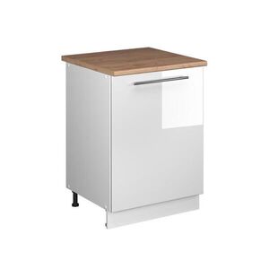 Vicco SKŘÍŇKA POD DŘEZ Fame-Line, Bílá vysoký lesk/Bílá, 60 cm obraz