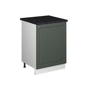 Vicco SPODNÍ SKŘÍŇKA KUCHYŇSKÉ LINKY Fame-Line, Zelená zlatá země/Bílá, 60 cm 1 dvířka s pracovní deskou obraz