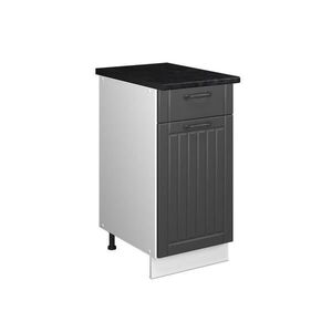 Vicco SPODNÍ SKŘÍŇKA PRO DŘEZ/VARNOU DESKU Fame-Line, Tmavě šedá/Bílá, 40 cm, PD Antracit obraz