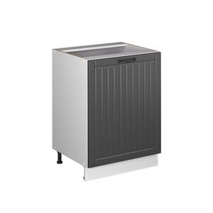 Vicco SPODNÍ SKŘÍŇKA KUCHYŇSKÉ LINKY Fame-Line, Tmavě šedá/Bílá, 60 cm 1 dvířka bez pracovní desky obraz