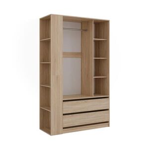 Vicco ŠATNÍ SKŘÍŇ Elmo Sonoma 50 x 200 cm Sada 2 kusů obraz