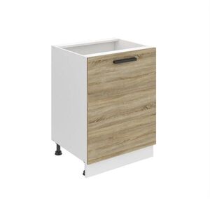 B BELINI GROUP KUCHYŇSKÁ SPODNÍ SKŘÍŇKA 60 cm SD, bez pracovní desky, s 1 dvířky, Dub Sonoma obraz