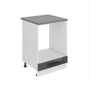 B BELINI GROUP KUCHYŇSKÁ SPODNÍ SKŘÍŇKA 60 cm SDP s pracovní deskou, bez dvířek, Stříbrná obraz