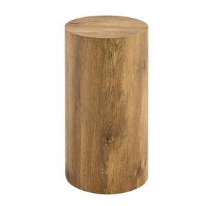 Redom ODKLÁDACÍ stolek 30/30/55 cm bez montáže z MDF s dekorem dřeva, Dřevodekor obraz