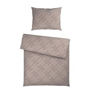 Ambia Home POVLEČENÍ satén šedohnědá 140/200 cm obraz