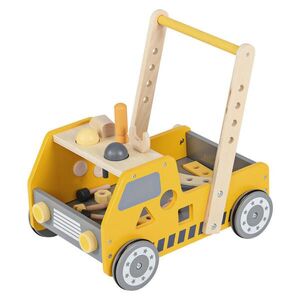 COSTWAY ODSKAKOVACÍ VOZÍK Žlutý obraz