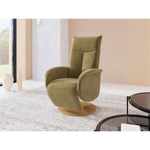 Sit & More RELAXAČNÍ KŘESLO, textil, olivově zelená obraz