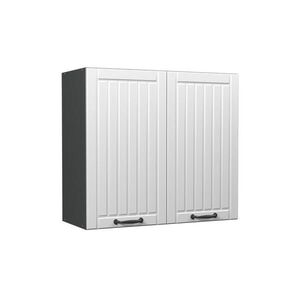 Vicco VĚŠÁK NA STĚNU Fame-Line, Bílá vysoký lesk/Antracit, 80 cm obraz