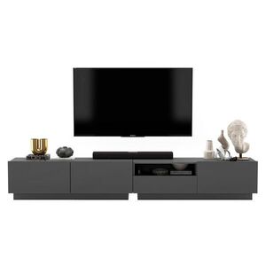 Meble Lindner SADA 2 TV stolků Enjoy Dub Artisan 240 cm se zásuvkou a soklem obraz