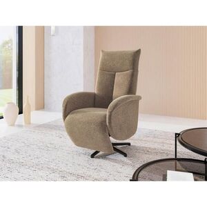 Sit & More RELAXAČNÍ KŘESLO, textil, světle hnědá obraz