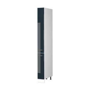Vicco LÉKÁRNIČKOVÁ SKŘÍŇKA Fame-Line, Tmavě modrá s vysokým leskem/Bílá, 20 cm obraz