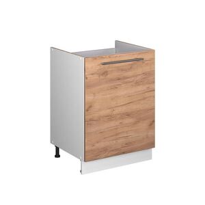 Vicco SKŘÍŇKA POD DŘEZ Fame-Line, Zlatý mocný dub/Bílá, 60 cm obraz