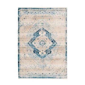Kayoom VINTAGE KOBEREC, 160/230 cm modrá, krémová obraz