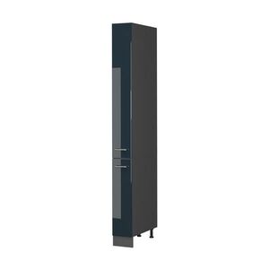 Vicco LÉKÁRNIČKOVÁ SKŘÍŇKA Fame-Line, Tmavě modrá s vysokým leskem/Antracit, 20 cm obraz