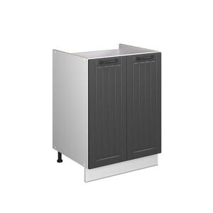 Vicco SKŘÍŇKA POD DŘEZ Fame-Line, Tmavě šedá/Bílá, 60 cm obraz