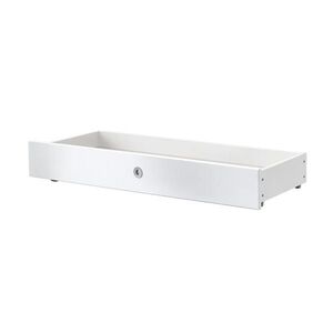 luma-home ÚLOŽNÁ ZÁSUVKA POD DĚTSKOU POSTÝLKU Š70/V16/H140 cm, ladící k dětskému pokoji ve venkovském stylu, bílá (22800-22804) / 22800-02 obraz