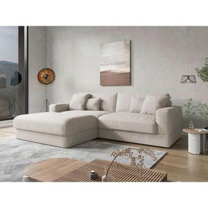 Sit & More ROHOVÁ SEDAČKA, textil, krémová obraz