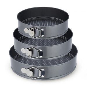 Relaxdays FORMA Antracit 3dílná-sada nerez nepřilnavá 24 cm obraz