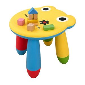 Relaxdays STOLIČKA Barevná dětská žába plastová výška sedu 26 cm obraz