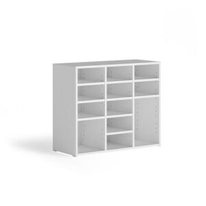 Vicco BOTNÍK Lysander, Bílá, 78.6 x 65.5 cm S 12 otevřenými přihrádkami obraz