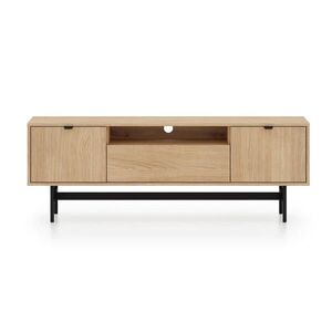 Selsey TV stolek Heggers se třemi dvířky, Dub mavelie, 150cm obraz