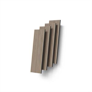 Livinity® AKUSTICKÝ PANEL Grivola Hnědá 4 kusy obraz