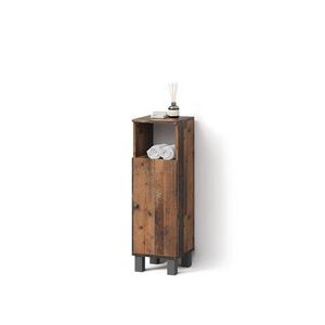 Livinity® STŘEDNÍ SKŘÍŇKA Fucino Rustikální dub 30 x 95 cm obraz