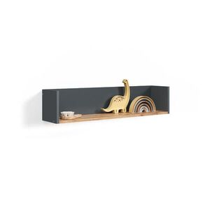 Livinity® SKŘÍŇKA NA PRAČKU Paolina Antracit/zlatý dub 93.4 x 20 cm obraz