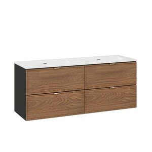 Petits-meubles DVOJUMYVADLO 120cm Elena Dřevo a černá obraz