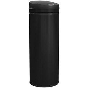 HOMCOM KOŠ se senzorem 50 l nerezový Automatický koš s víkem se systémem Soft-Close obraz